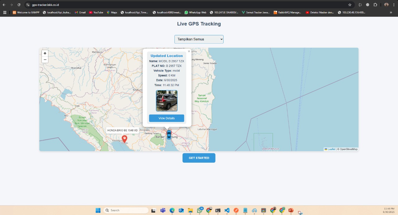Platform Monitoring Armada Kendaraan